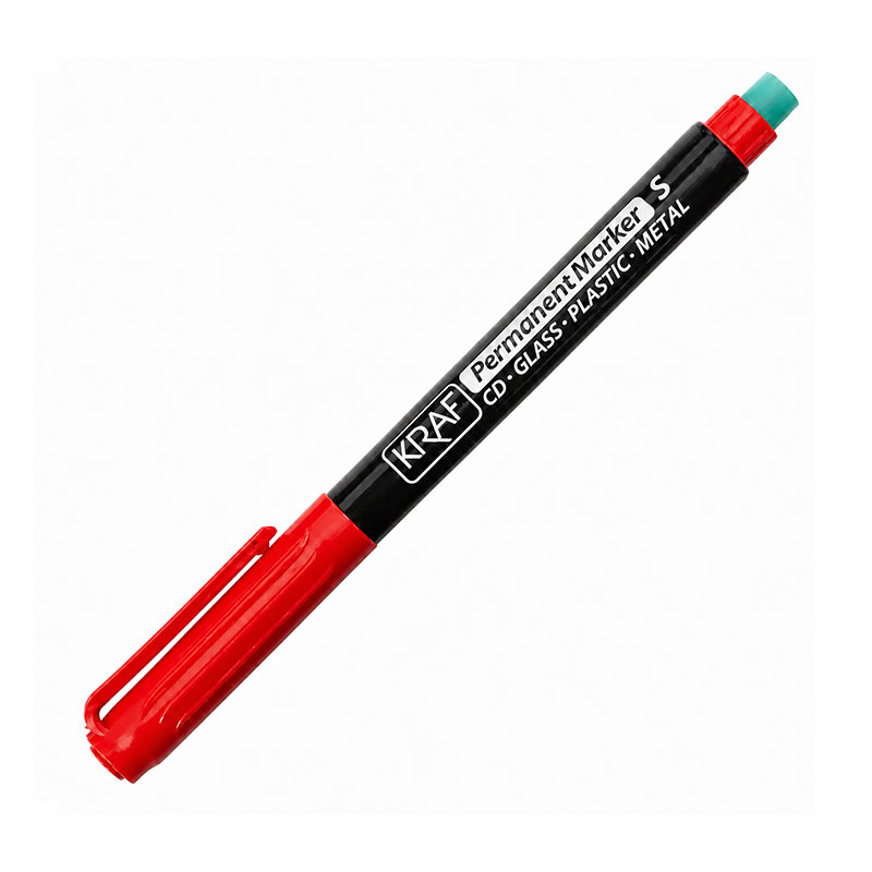 Kraf 270 Asetat Kalemi Silgili 0.3 mm Kırmızı resmi