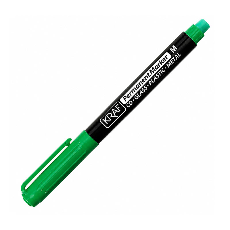 Kraf 260 Asetat Kalemi Silgili 0.8 mm Yeşil resmi