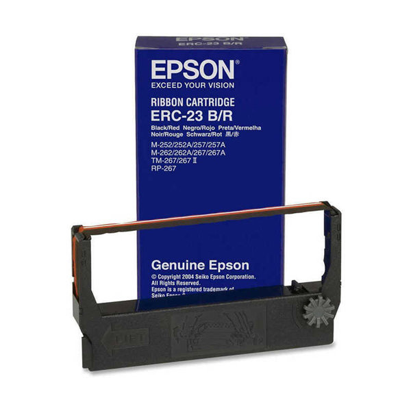Epson Erc-23 -C13S015362 Şerit-Siyah-Kırmızı