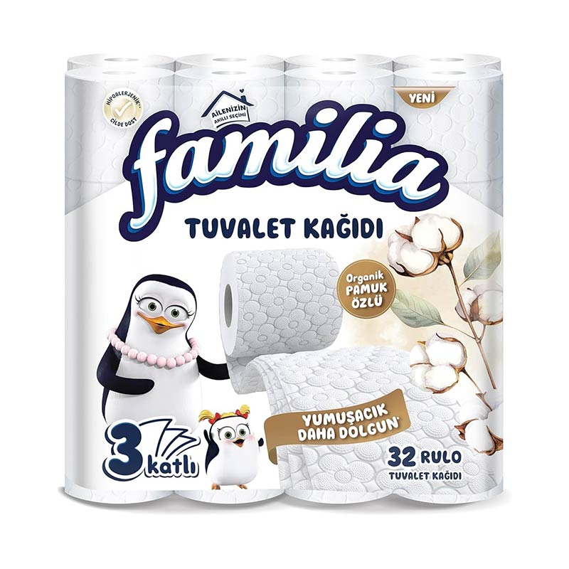 Familia Tuvalet Kağıdı Üç Katlı 32'li resmi
