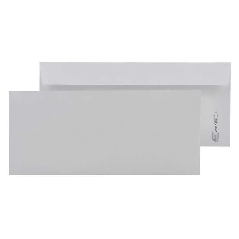 Asil Digiplus Baskılı Diplomat Zarf Düz 10,5 x 24 cm 120 gr 100'lü Paket resmi