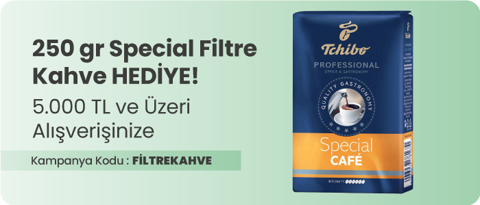 5.000 TL ve Üzeri Alışverişinize Tchibo Filtre Kahve Hediye!