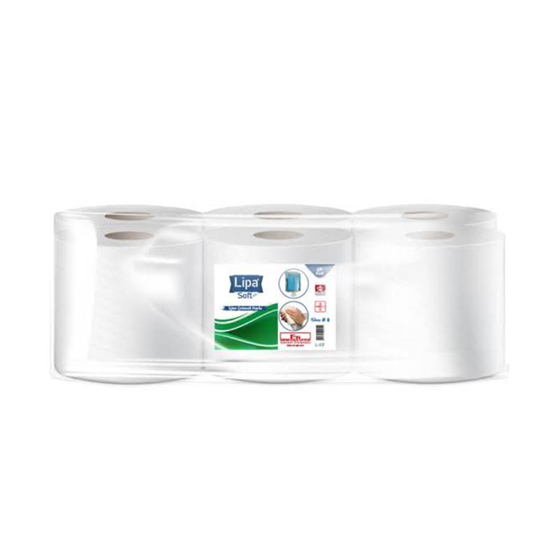 Lipa Soft İçten Çekmeli Havlu 3,5 kg 65 m 6lı resmi