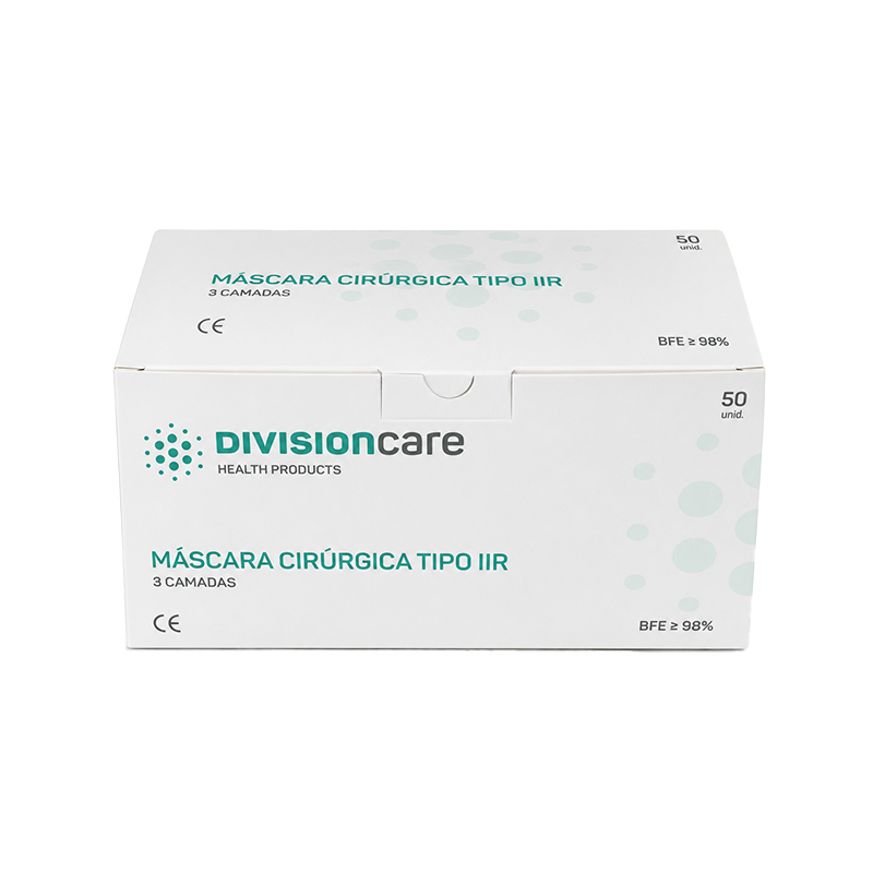Division Care Cerrahi Maske 3 Katlı Lastikli 50'li resmi