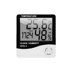 Clock Dijital Nem ve Sıcaklık Ölçer Saat Htc-2, Resim 1