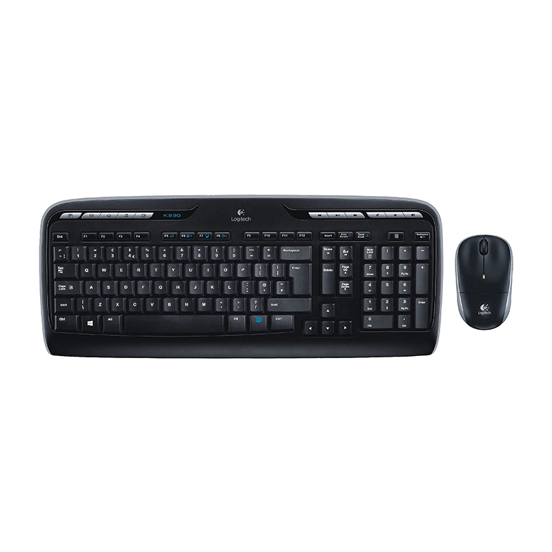 Logitech MK330 Kablosuz Klavye Mouse Seti Siyah resmi