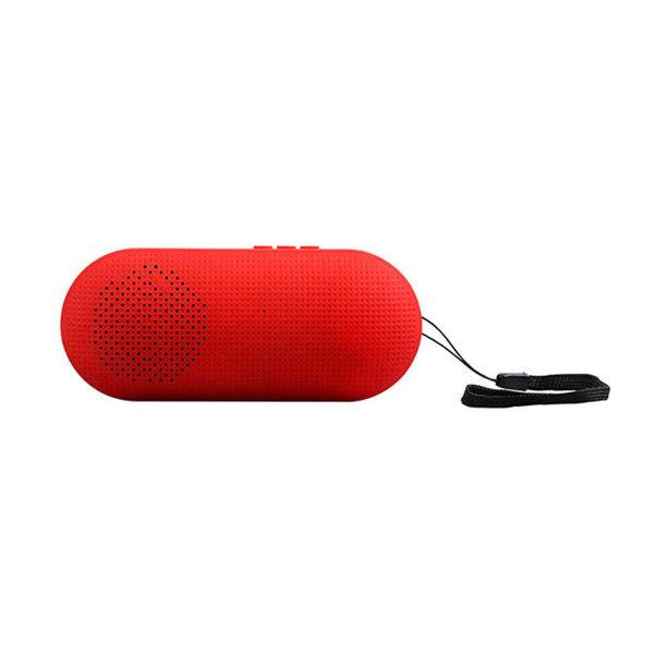 Hytech HY-S10  Bluetooth Speaker Usb + TF Kart DC 5V Kırmızı