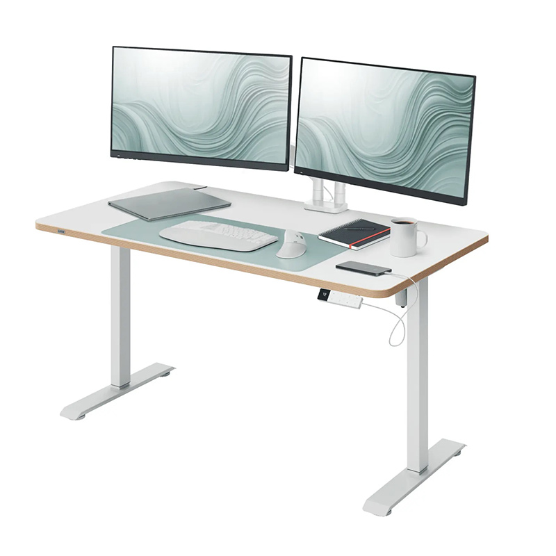 Leitz Ergo Kompakt Elektrikli Otur-Kalk Çalışma Masası 120 x 70 cm Beyaz 67700001 resmi