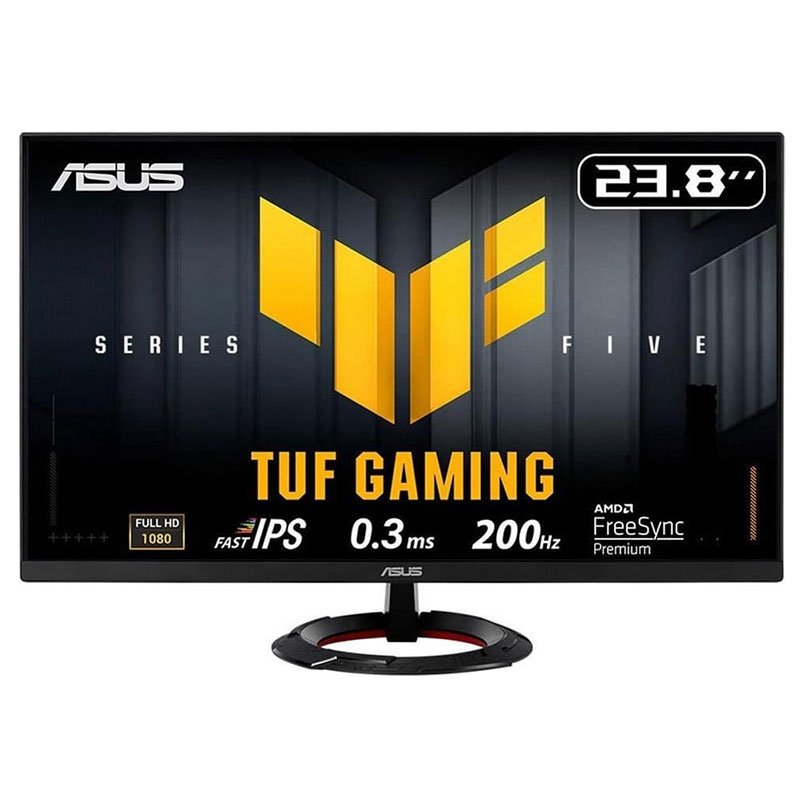 Asus TUF Gaming VG249Q5R 23.8 İnç 200Hz 0.3ms Fast IPS Full HD Oyuncu Monitörü resmi