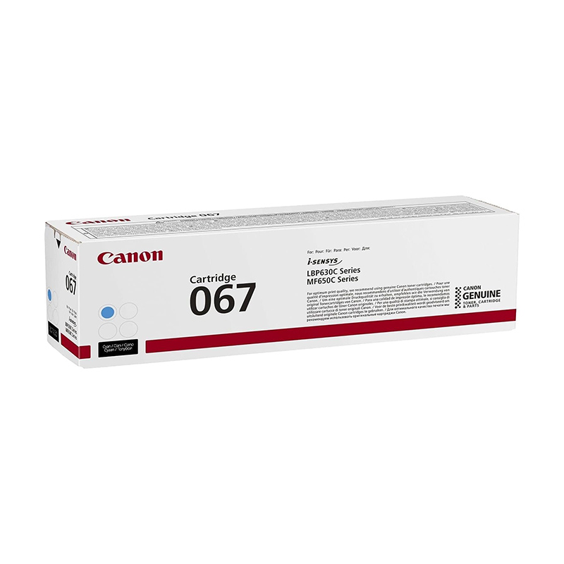 Canon Toner Crg-067C  Laser Toner Mavi 1250 Sayfa resmi