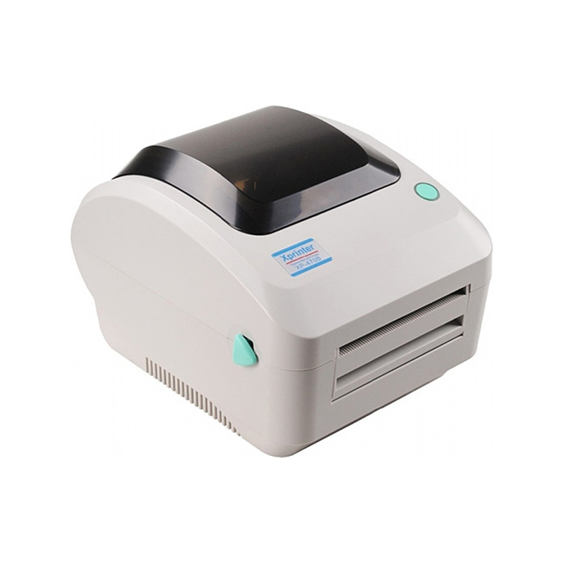 XPrinter XP-470B 203 DPI USB Seri Ethernet Direkt Termal Barkod Etiket Yazıcı resmi