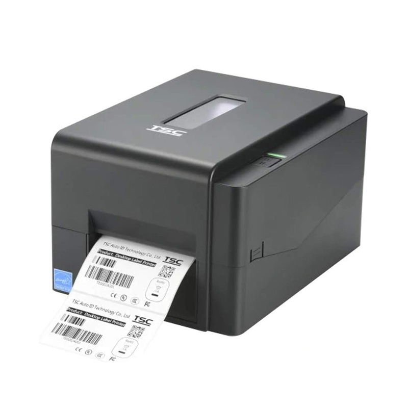TSC TE210 203 DPI USB Seri Ethernet Termal Transfer Barkod Etiket Yazıcı resmi