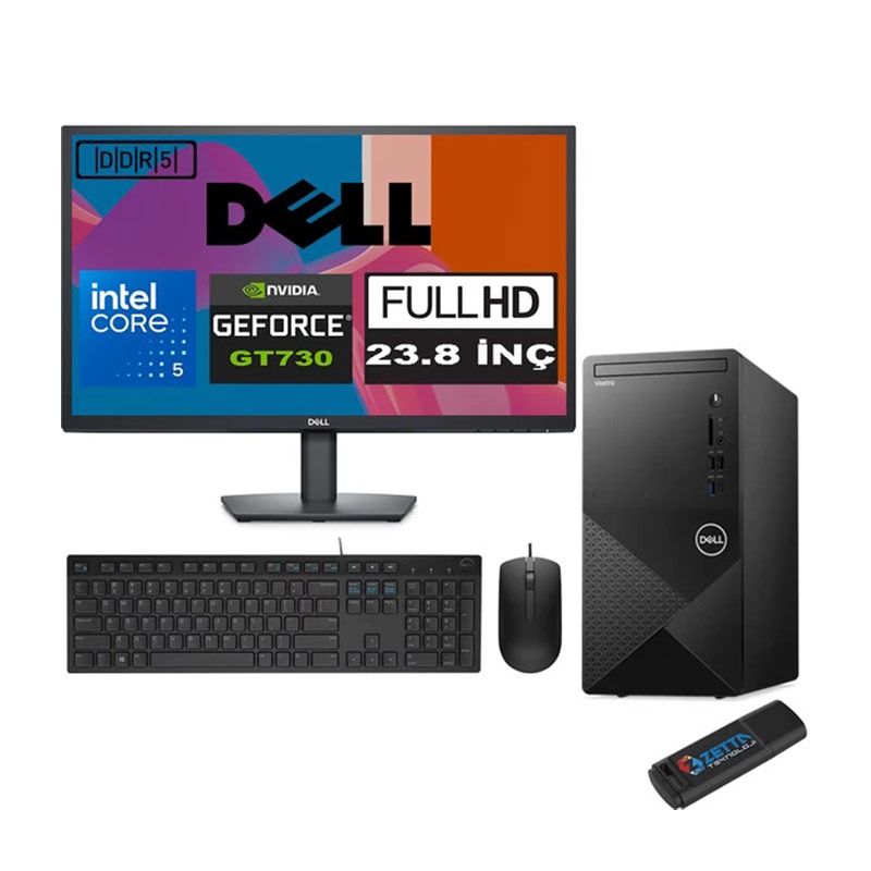 Dell Vostro 3030 MT N6001VDT3030MT_U Intel Core i5-14400 8GB 512GB SSD Ubuntu Masaüstü Bilgisayar resmi