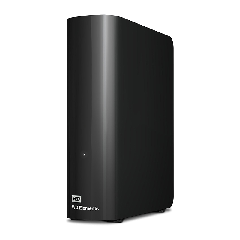 Western Digital WD Elements Desktop 10TB USB 3.0 3.5 İnç Harici Harddisk WDBWLG0100HBK-EESN resmi