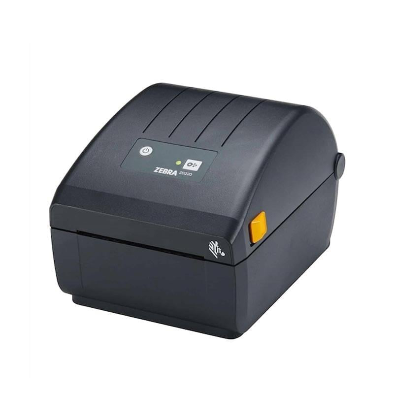 Zebra ZD220T 203 DPI USB Termal Transfer Barkod Etiket Yazıcı resmi