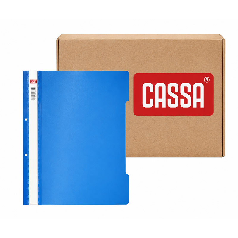 Cassa Eco Telli Dosya 50'li Paket - Mavi (20 Adet) resmi