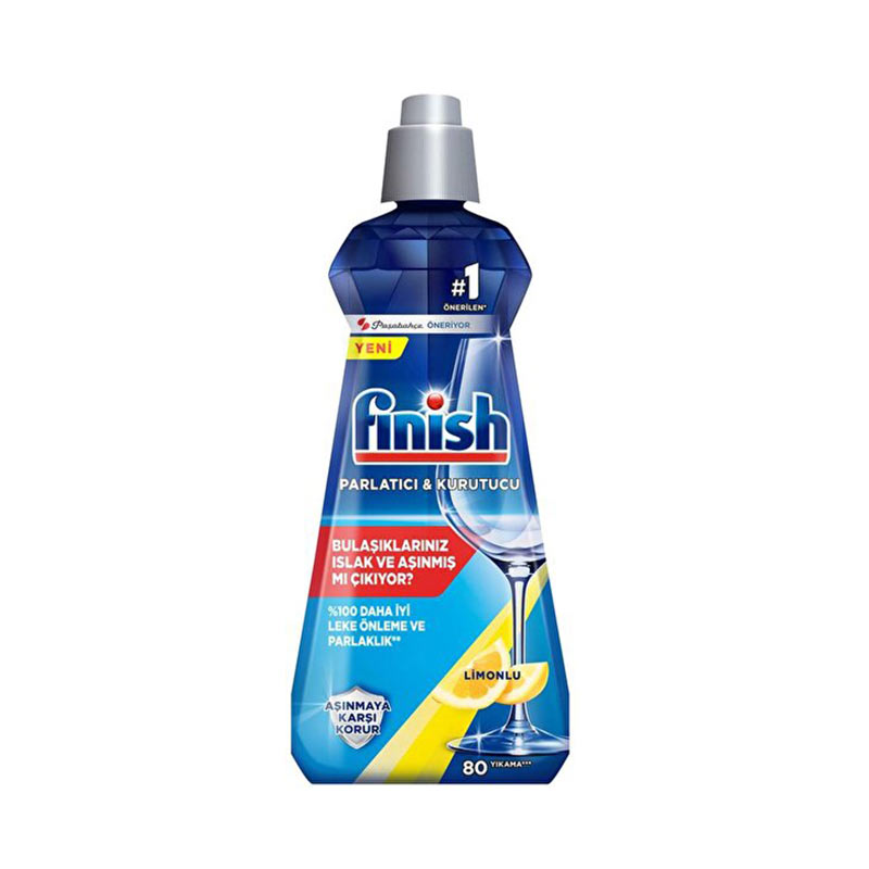 Finish Bulaşık Makinesi Parlatıcı ve Kurutucu Limonlu 400 ml resmi