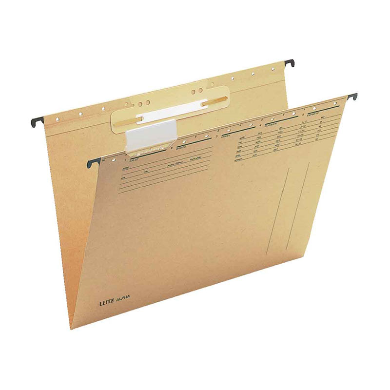 Leitz L-1915 Alpha Telsiz Askılı Dosya A4 Kraft resmi