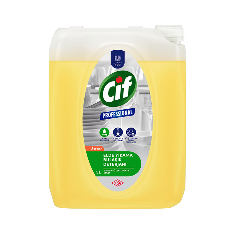 Cif Professional Elde Yıkama Bulaşık Deterjanı 5 lt 64371938 resmi