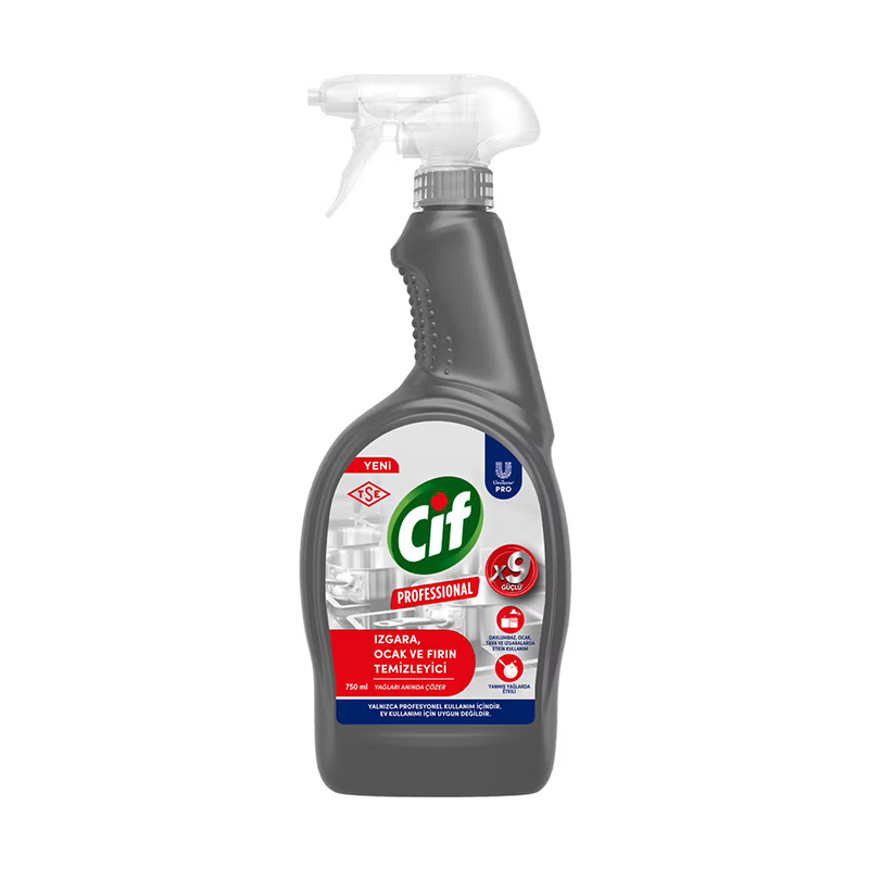 Cif Professional Izgara Ocak Temizleyici 750 ml 64825939 resmi