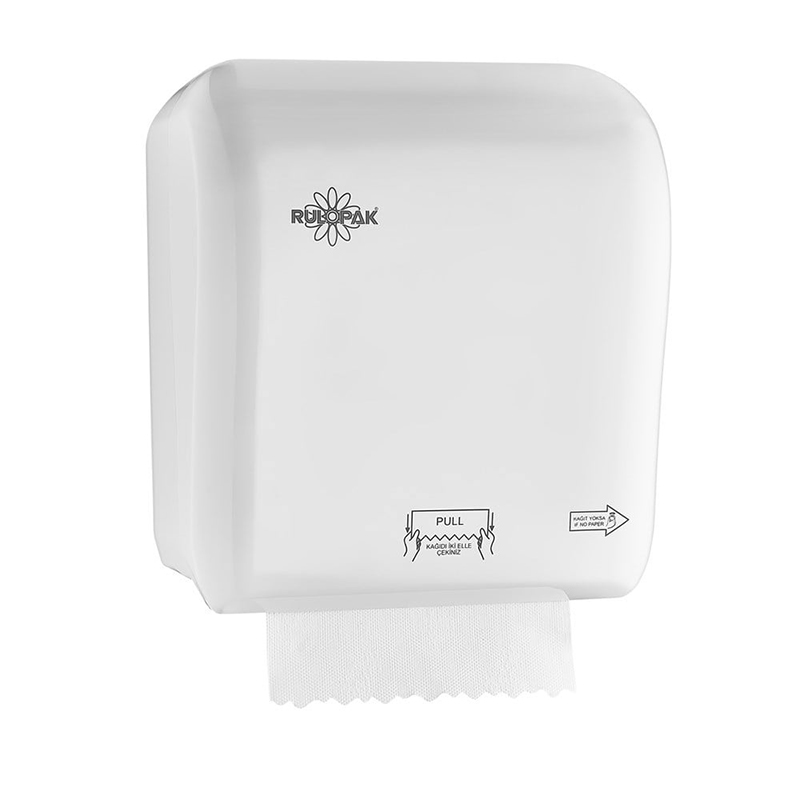Rulopak Autocut Kağıt Havlu Dispenseri 21 Cm Beyaz resmi