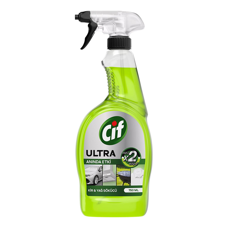 Cif Ultra Anında Etki Kir ve Yağ Sökücü 750 ml resmi
