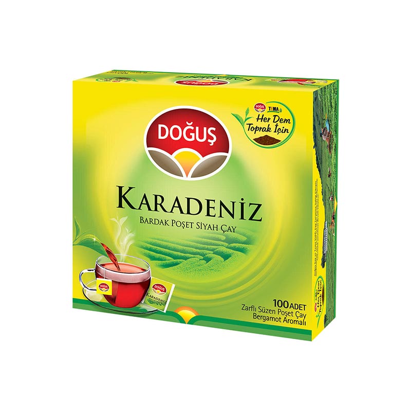 Doğuş Karadeniz Bardak Poşet Çay Bergamotlu 2 gr x 100lü resmi