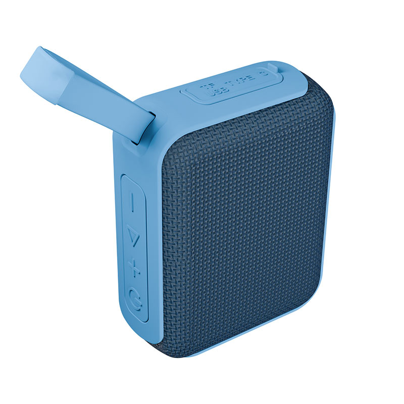 Asonic AS-03 USB-TF-TWS-Bluetooth Destekli 5W 1200mAh Type-C Speaker Mavi resmi