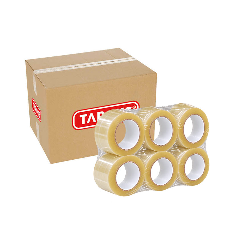 Taroks Hotmelt Koli Bandı 45 mm x 100 m - Şeffaf  (96 Adet) resmi