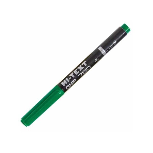 Hi-Text 780 S Asetat Kalemi Silgili 0.3 mm Yeşil