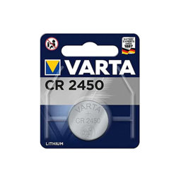 Varta CR2450 Lityum Düğme Pil 3 Volt Tekli Paket