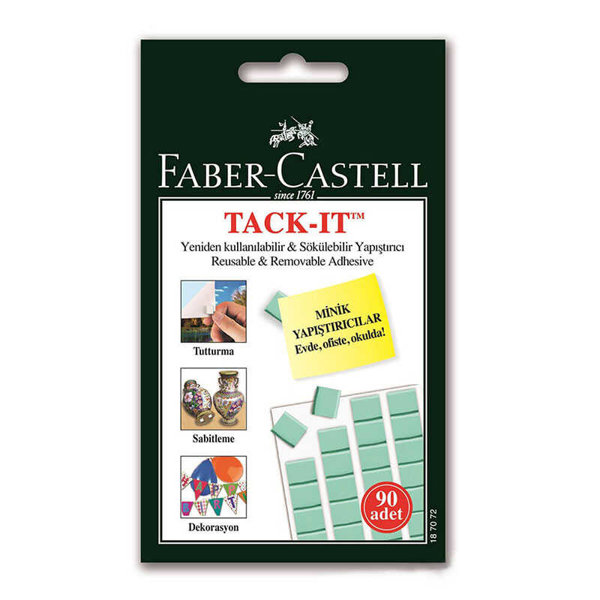Faber Castell Tack-It  Hamur Yapıştırıcı 50 gr 187064 Yeşil