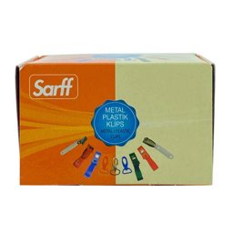 Sarff Metal Klips Yapışkanlı 100'lü Paket