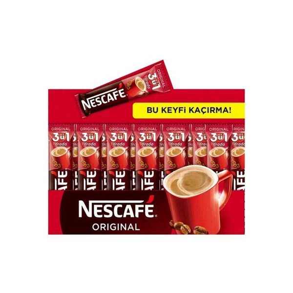 Nescafe 3 ü 1 Arada 17,5 gr  72 'li Paket