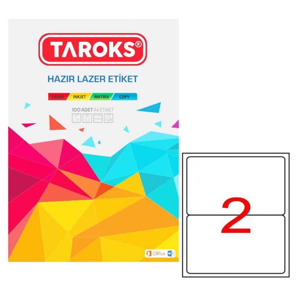 Taroks Lazer Etiket Tr-1002  199,6X143,5
