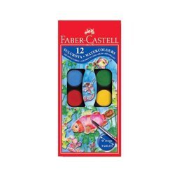 Faber Castell Sulu Boya Küçük Boy 12 Renk