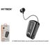 Hytech HY-XBK80 Mobil Telefon Uyumlu Makaralı Bluetooth Kulaklık - Siyah, Resim 1
