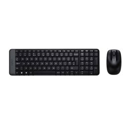 Logitech MK220 Kablosuz Q Klavye + Mouse Seti Siyah