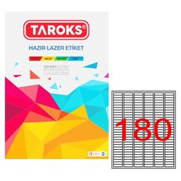 Taroks Lazer Etiket Tr-1060 30X9