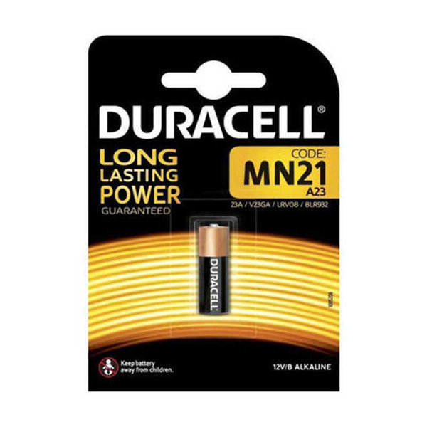 Duracell Özel Alkaline MN21 Pil 23A / V23GA / LRV08 / 8LR932 Tekli Paket