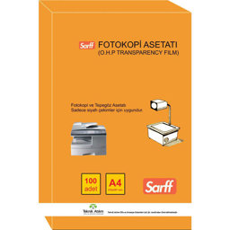 Sarff Fotokopi ve Tepegöz Asetatı A4 100lü 15330089
