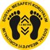 Sosyal Mesafeyi Koruyalım Ayak İzi ve 1,5 Metre Yer Etiketi Sarı 30 cm U21075, Resim 1