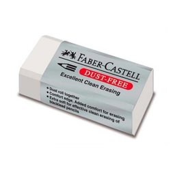 Faber Castell 1871 Dust Free Silgi Küçük Boy Beyaz