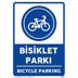 Bisiklet Parkı Uyarı Levhası U10113, Resim 1