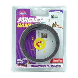 Boss Tape Şerit Magnet Mıknatıs Bant 20 mm x 75cm