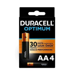 Duracell Optimum Alkalin Pil AA 4'lü