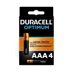 Duracell Optimum Alkalin AAA İnce Kalem Pil 4′lü Paket