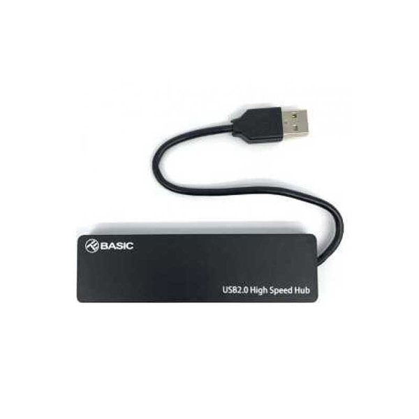 Dexim DHU0001 Basic USB 2.0 Hub Çoklayıcı 4 Port - Siyah