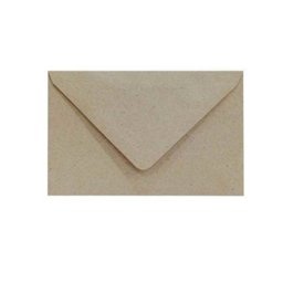 Asil Mektup Zarfı Elvan 11,4X16,2 25'li Kraft