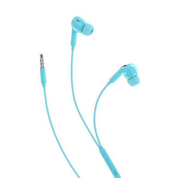 Rock Space ES07 Stereo Kablolu Kulak İçi Kulaklık Mavi